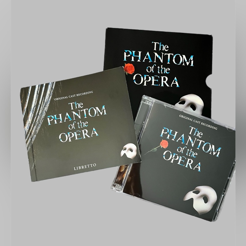 NIB The Phantom of the Opera Original 1987 Cast Recording CD 2 CD’s & Book